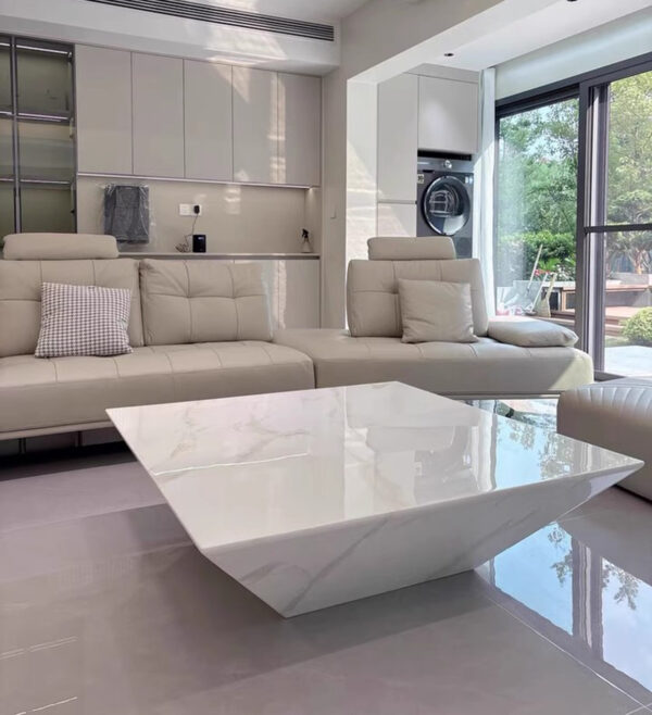 Rectangular coffee table