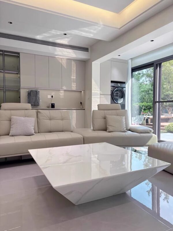Rectangular coffee table