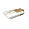 Rectangular marble coffee table