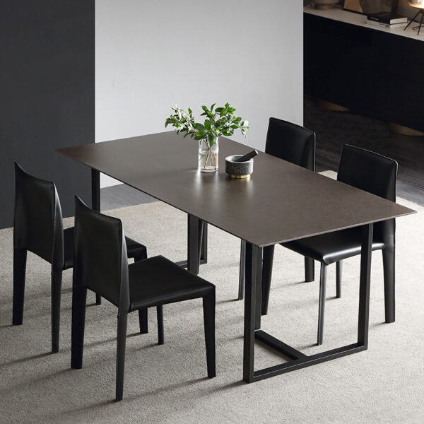 Saddle Leather Dining Chair