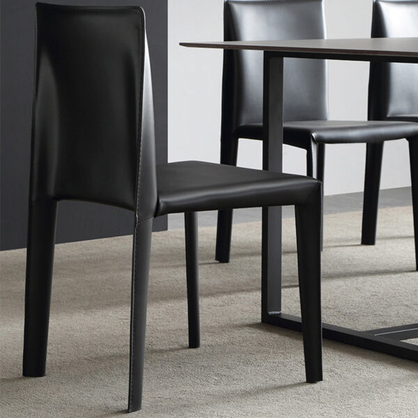Saddle Leather Dining Chair