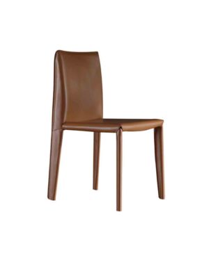 Saddle Leather Dining Chair