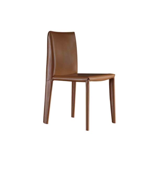 Saddle Leather Dining Chair