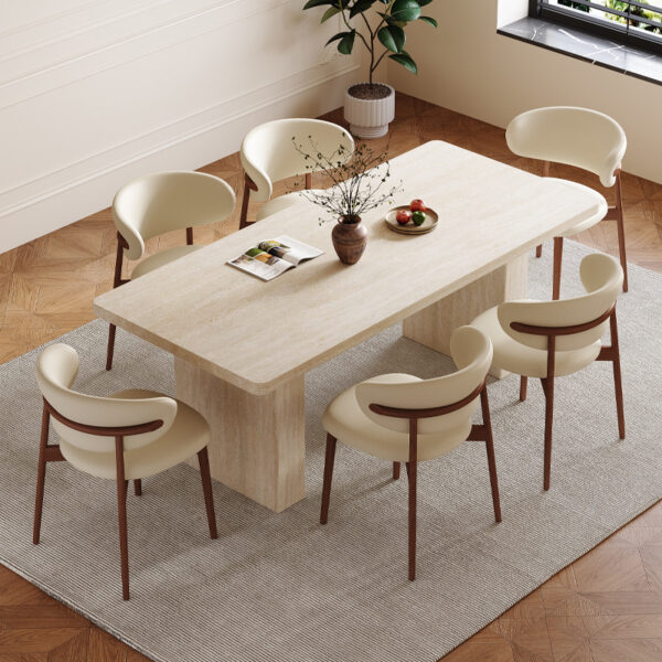 Sintered stone dining table