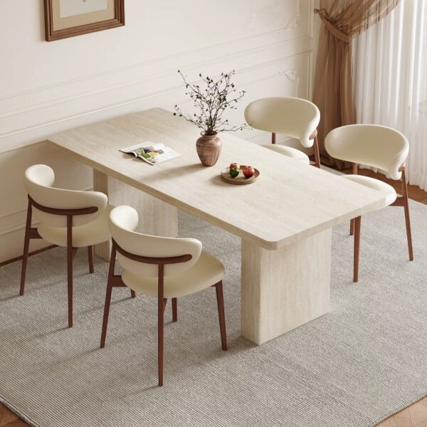 Sintered stone dining table