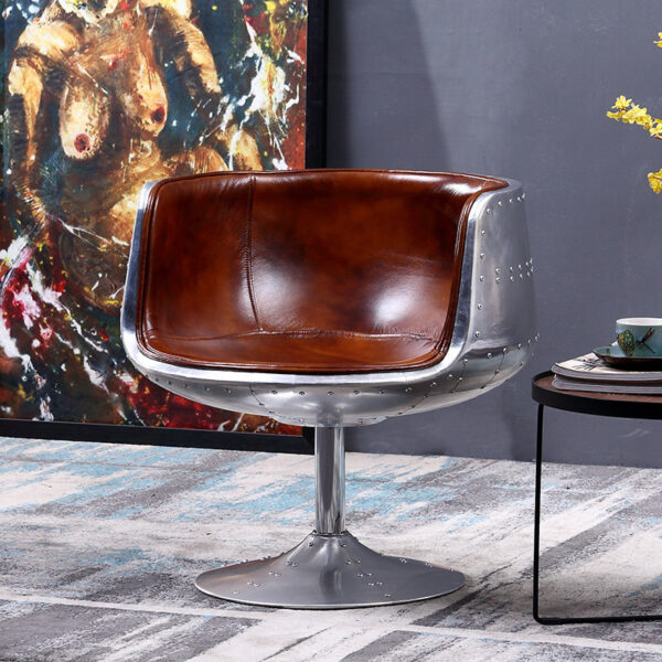 Swivel Cup Aviator Chair