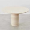 Up & Up travertine dining table