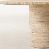 Up & Up travertine dining table