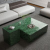 Verde Guatemala Green Marble Coffee Table