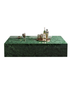 Verde Guatemala Green Marble Coffee Table