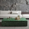Verde Guatemala Green Marble Coffee Table