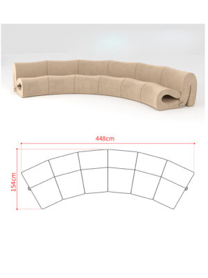 Water Ripple Sofa