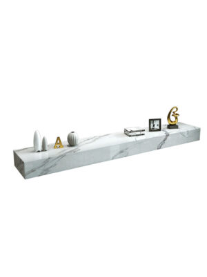 White marble tv cabinet