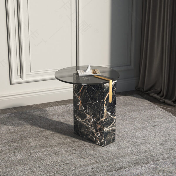 Marble Corner Table