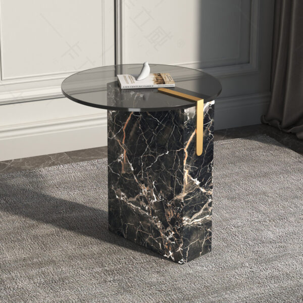 Marble Corner Table