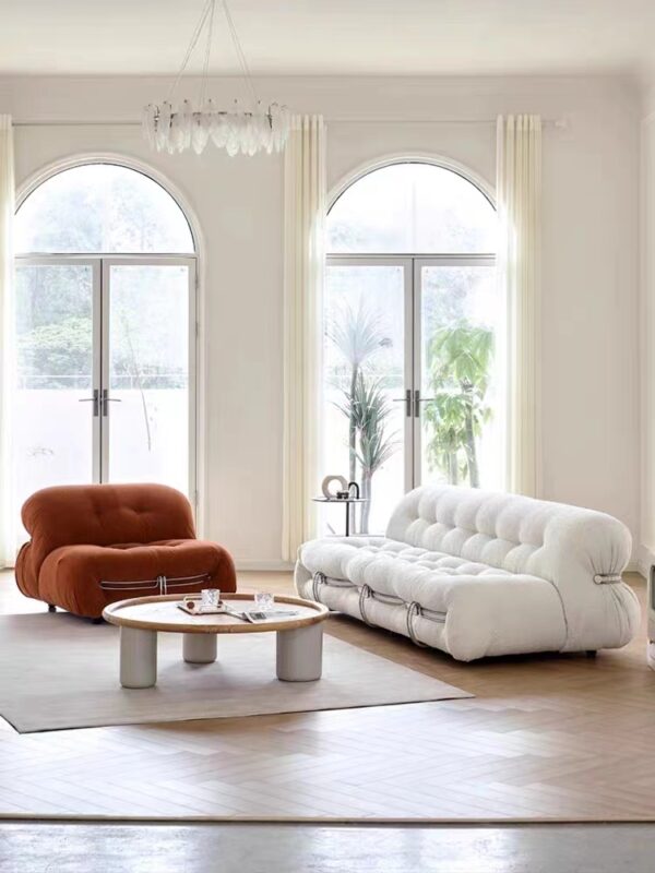 944 soriana Steel teeth sofa