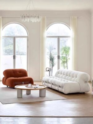 944 soriana Steel teeth sofa