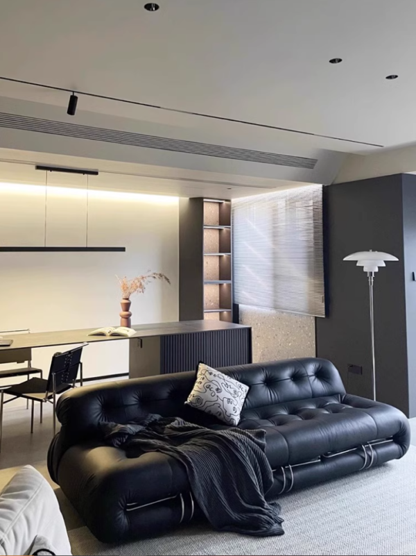 944 soriana Steel teeth sofa