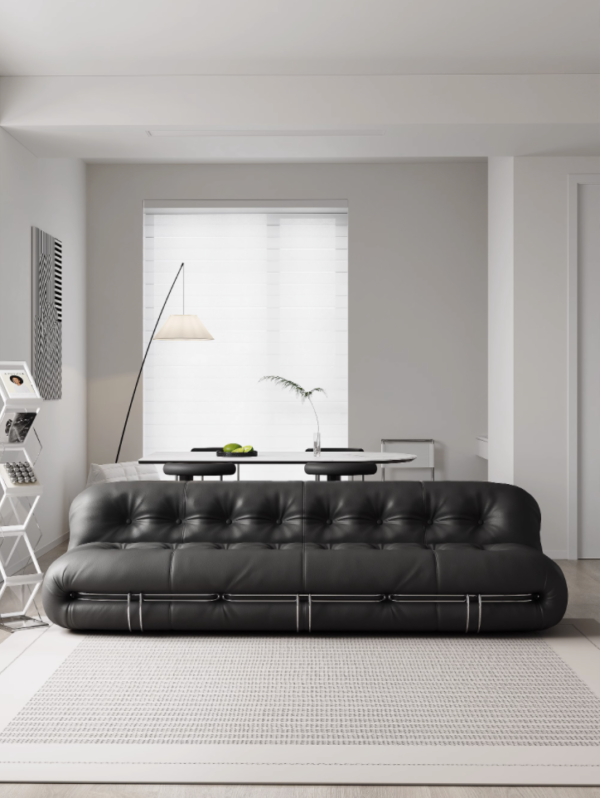 944 soriana Steel teeth sofa