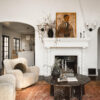 Antique Marble Coffee Table