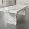 Arabescato White Dining Table