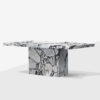 Calacatta Nero Marble Dining Table