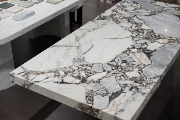Calacatta Nero Marble Dining Table