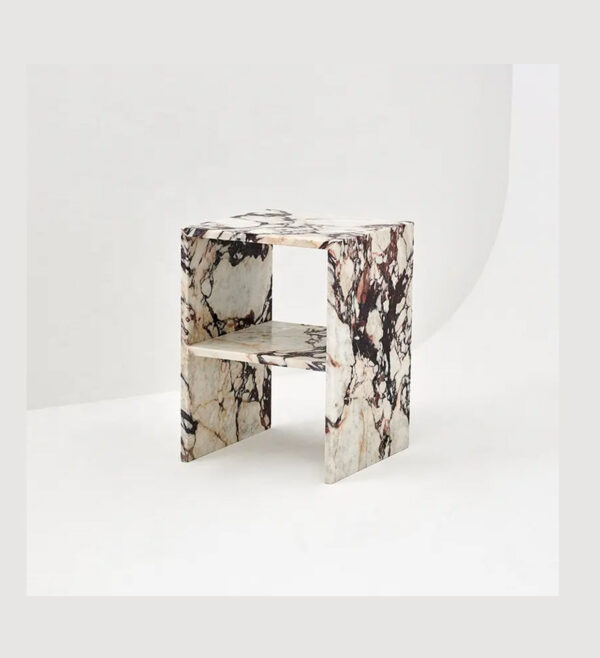 Calacatta Viola Bella Bedside Table