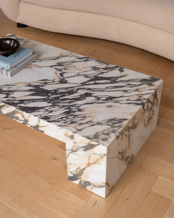 Calacatta Viola Marble Coffee Table
