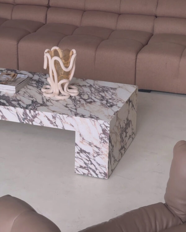 Calacatta Viola Marble Coffee Table