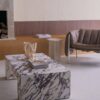 Calacatta Viola Marble Coffee Table