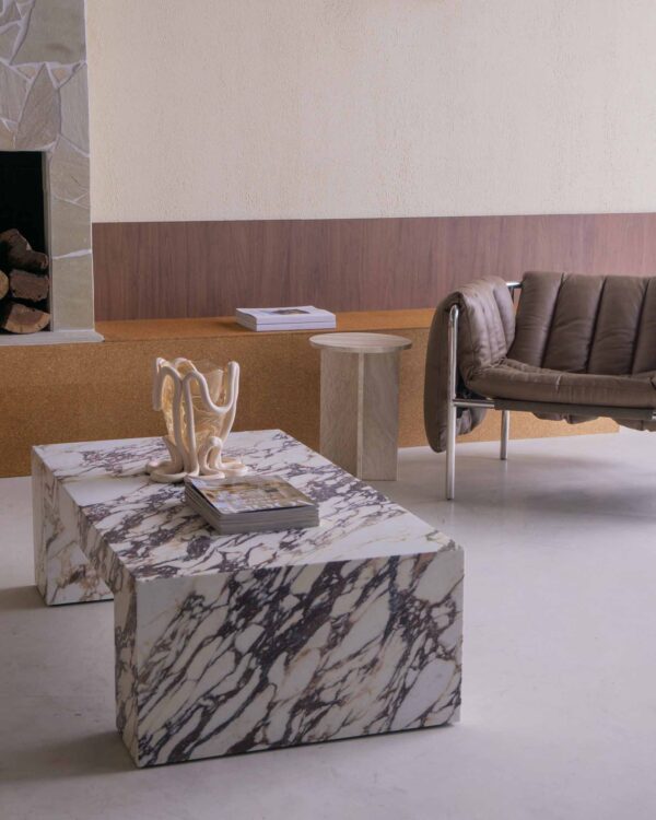 Calacatta Viola Marble Coffee Table