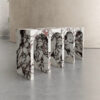 Calacatta Viola Marble Console Table
