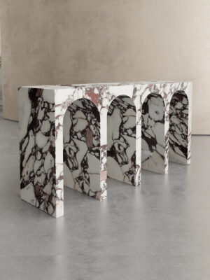 Calacatta Viola Marble Console Table