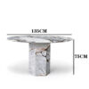 Calcatta Marble Dining Table