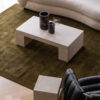 Cream Travertine Coffee Table