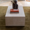 Cream Travertine Coffee Table