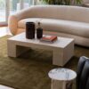 Cream Travertine Coffee Table