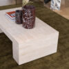Cream Travertine Coffee Table
