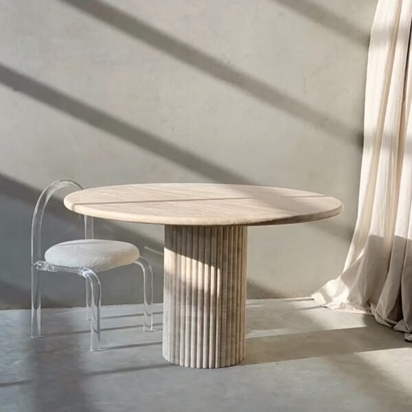 French Living Room Round Table
