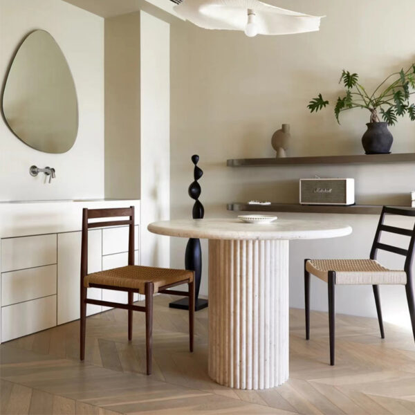 French Living Room Round Table