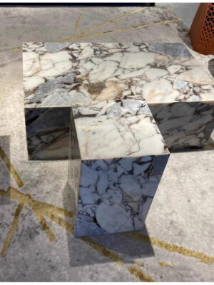 Genuine Modellato Marble Block Coffee Table
