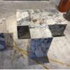 Genuine Modellato Marble Block Coffee Table