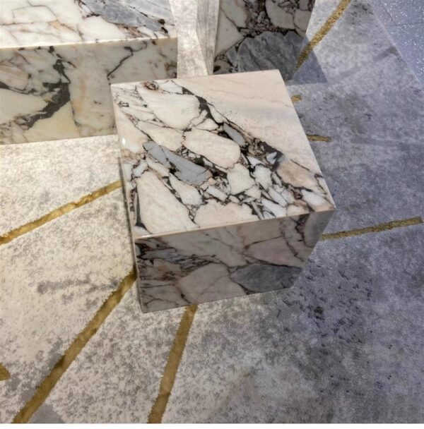 Genuine Modellato Marble Block Coffee Table