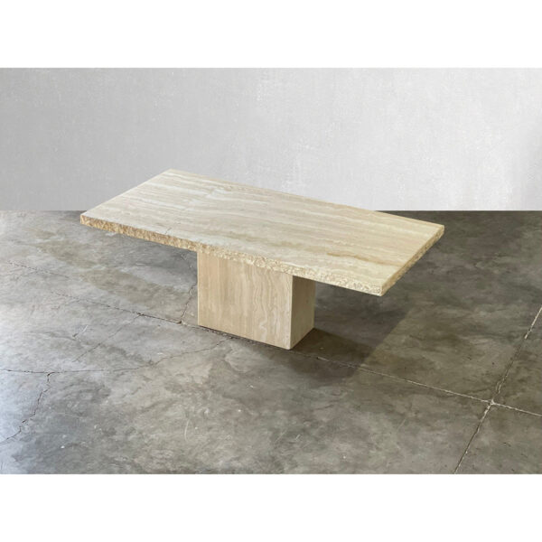 Italian Travertine Dining Table