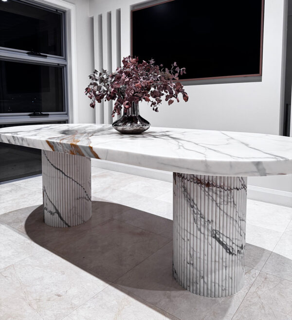 Luxurious Marble Dining Table