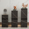 Luxury Black Marble Pedestal