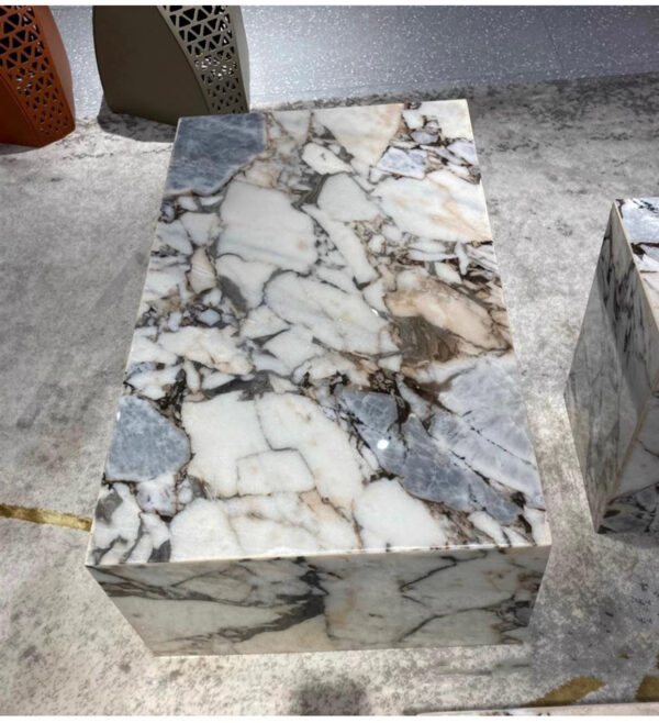 Marble Plinth Block Large Coffee Table