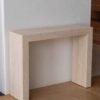 Travertine Console Table