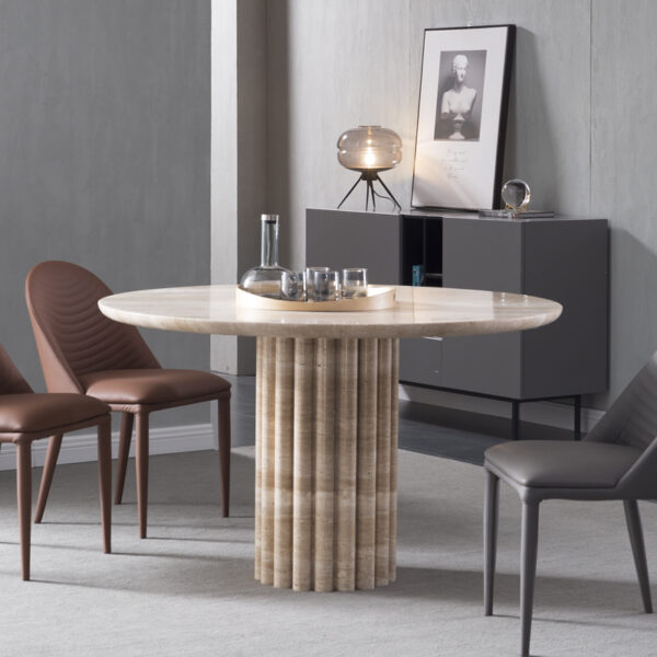 Modern Natural Stone Dining Room Table